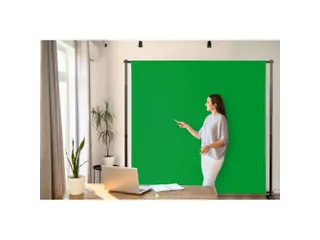 Flex Wall 200x200cm Green Screen Chromakey - 7