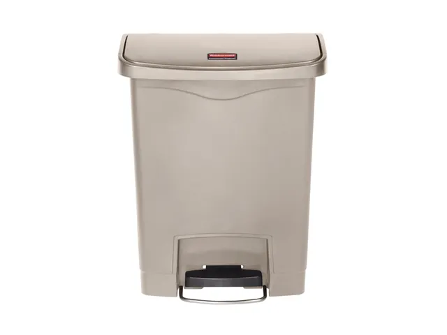 Slim Jim Step On Container Front Step Kunststof 30 Liter Beige