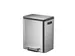 EcoCasa pedaalemmer 30 liter Mat RVS EKO