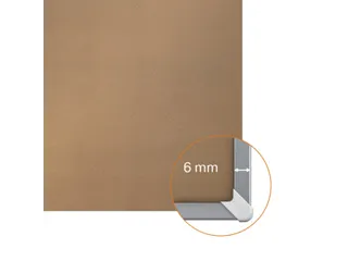 Prikbord Nobo Impression Pro widescreen 50x89cm kurk - 4