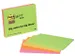 Memoblok 3M Post-it 6445 Super Sticky 152x101mm assorti Big Notes