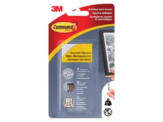 Bevestigingsstrip Command groot klik vast 7,2kg wit - 2