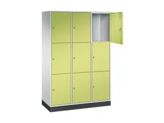 grootvolume-lockersysteem,RAL 7035/RDS1108060,HxBxD 1950x1220x500mm