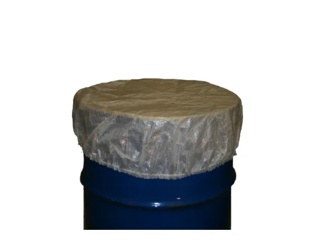 Housse de protection pour Fûts PE Fermeture élastique Ø 600mm Trans