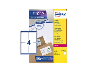 Etiket Avery L7169-250 99.1x139mm wit 1000stuks - 4
