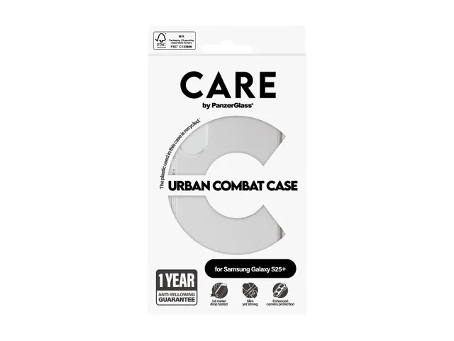 PanzerGlass CARE by Urban Combat Case Transparent Samsung Galaxy