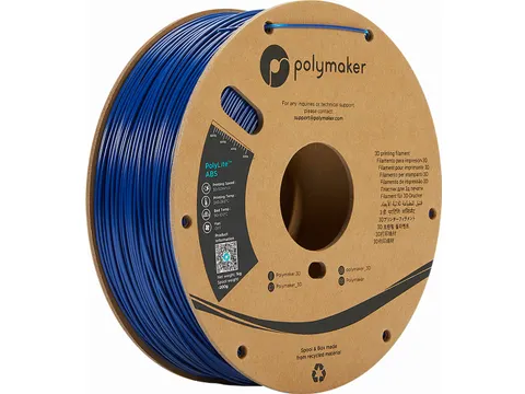 Polymaker PolyLite ABS filament 1,75 mm Blauw 1kg