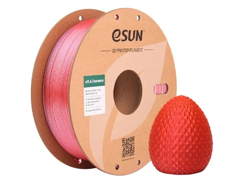 eSUN 3D printer Filament ePLA Chameleon 1,75mm Framboos Rood 1kg