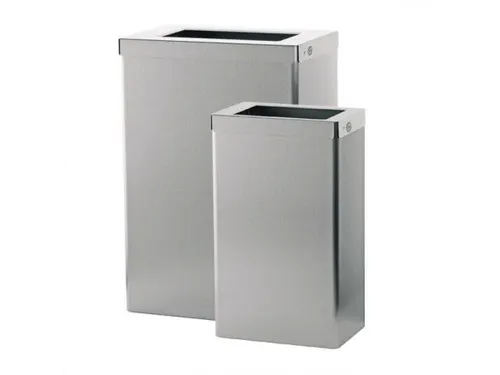 Santral S1423042 classic open afvalbak, 18 Liter RVS