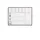 Bedrukt whiteboard 100x200cm Softline 8mm Zwart profiel