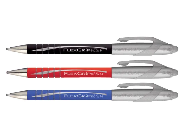 Balpen Paper Mate Flexgrip Elite breed zwart