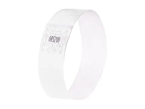 Evenementenbandjes Sigel Wit