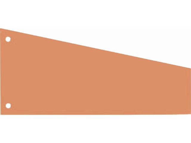 Scheidingsstrook Oxford trapezium 240x105/55mm 190gr oranje