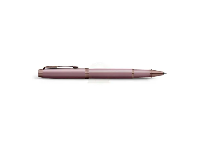 Rollerpen Parker IM Finish Touch Mauve fijn zwart