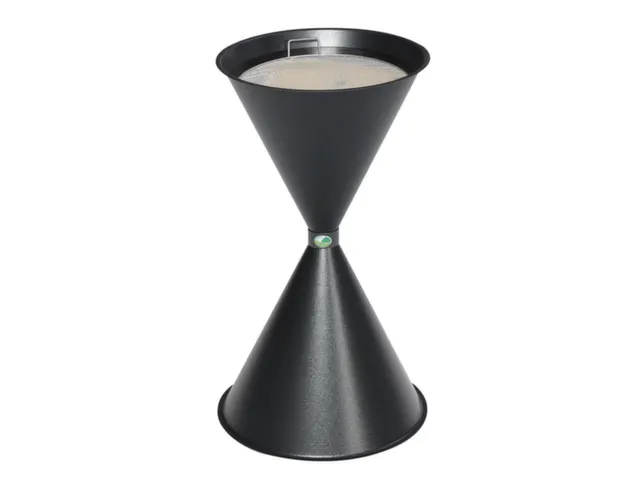 Staande Asbak H X Ø 730x 400mm Incl. Sticker Trechter Rond