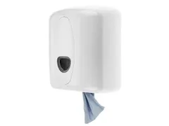 Poetsroldispenser Centerfeed Midi Kunststof Wit