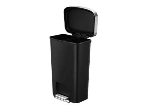 Hana 1 Pedaalemmer 2x25 Liter Zwart
