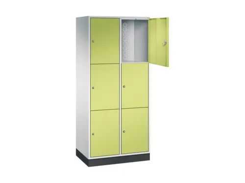 grootvolume-lockersysteem,RAL 7035/RDS1108060,HxBxD 1950x820x500mm