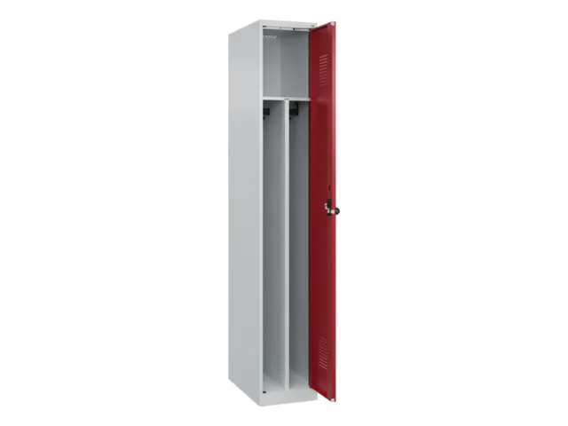 locker voor scheiding van kleding,HxBxD 1850x300x500mm,1vak