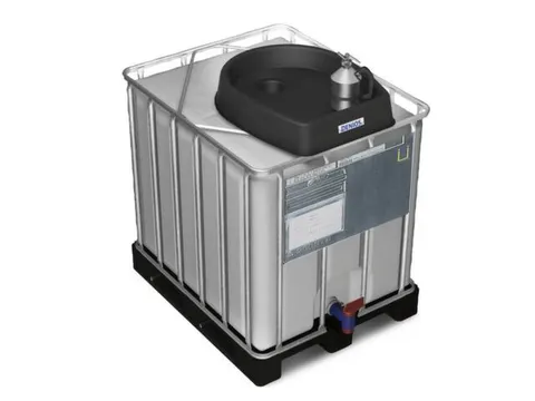 trechter,v. IBC inhoud 600-1000l,PE,vulcapaciteit 30l