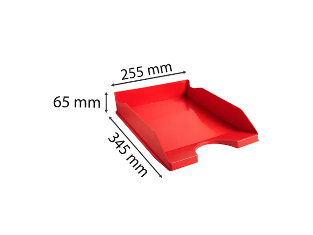 ECOTRAY Brievenbak Office rood