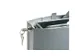 Rubbermaid peukenzuil Metropolitan 43x109 cm zwart