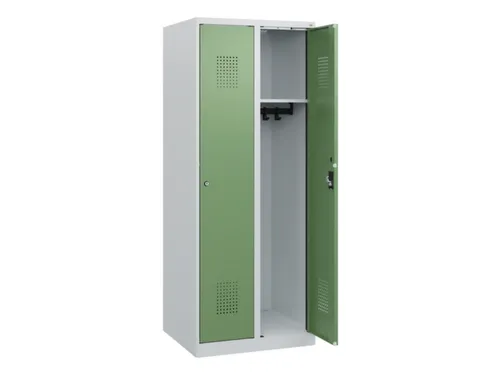 schoollocker,HxBxD 1530x600x500mm,2vak,vak B 300mm,cil.-slot