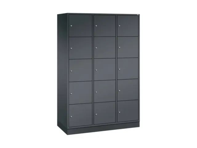 armoire multicases grand volume,HxlxP 1950x1220x500mm,3x5compartiments