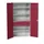 universele kast,HxBxD 2000x1050x550mm,4xStalen bodem,2lade(n)