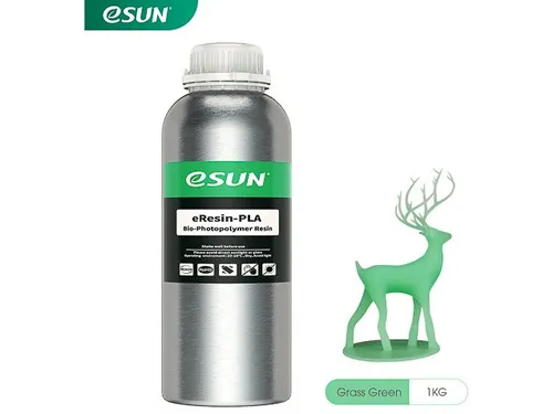 eSun eResin-PLA UV/LCD 3D-printerhars Gras Groen 1kg 405nm