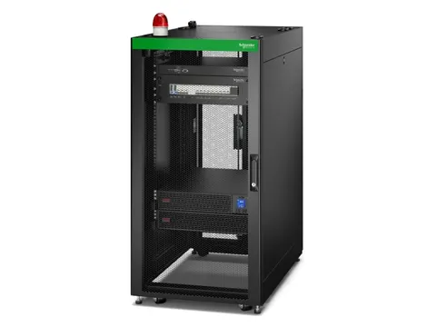 Basisconfiguratie kast (geventileerde 24U Easy rack, SRVPM3K, PDP, ene