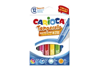 Plakkaatverf Carioca Temperello 12 stuks - 1