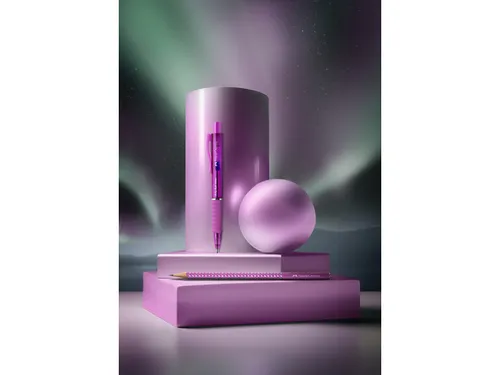 Potlood Faber-Castell Grip Sparkle Aurora B Electric Fuchsia