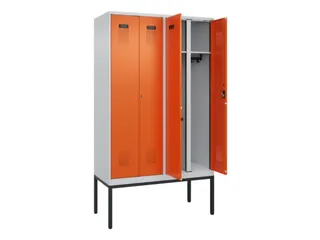 locker voor scheiding van kleding,HxBxD 2120x1200x500mm,4vak - 1
