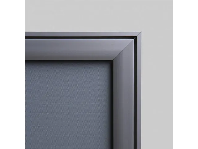 Design Kliklijst Compasso A0 Rechte Hoeken 37mm Zilver