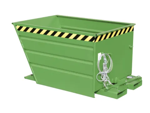 kiepbak,HxLxB 890x1440x800mm,0,7m³,draagverm. 1000kg,RAL6011