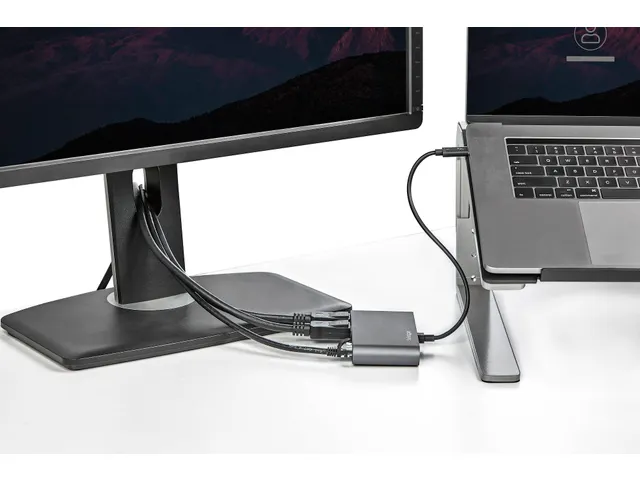 Thunderbolt 3 Dock Mini Dual Monitor TB3 Docking Station