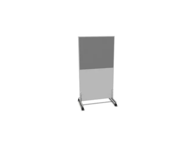 scheidingswand,HxB 1545x800mm,MP-lichtgrijs,BN8078-grijs