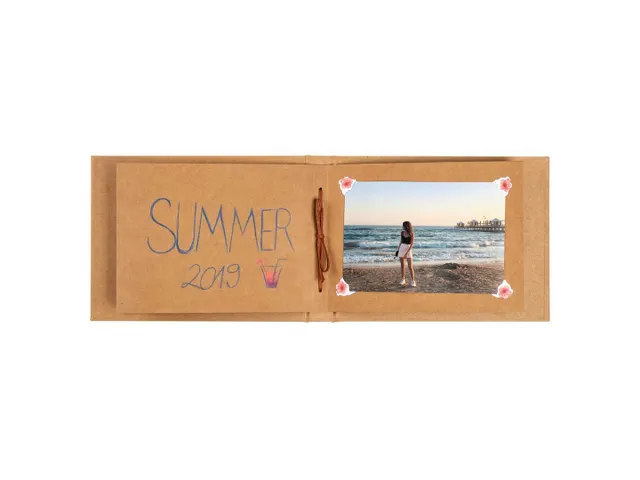 Fotoalbum walther design mini 24 foto's 13x18cm horizontaal kraft