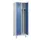 locker voor scheiding van kleding,HxBxD 1950x600x500mm,2vak