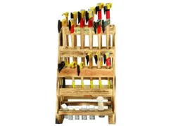 OX VS 24 R Bijlstandaard rode band plus 24stuks