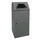 afvalverzamelaar,niet-brandbaar,1x120l,HxBxD 1100x450x450mm