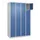 lockerkast,HxBxD 1850x1200x500mm,4x5vakken,vak B 300mm,cil.-slot