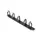 1U 19inch metalen rackmount kabelmanagement paneel