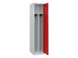 locker voor scheiding van kleding,HxBxD 1850x400x500mm,1vak
