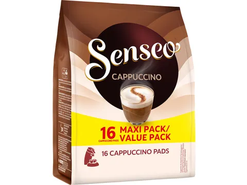 Senseo Cappuccino Zak met 16 Koffiepads