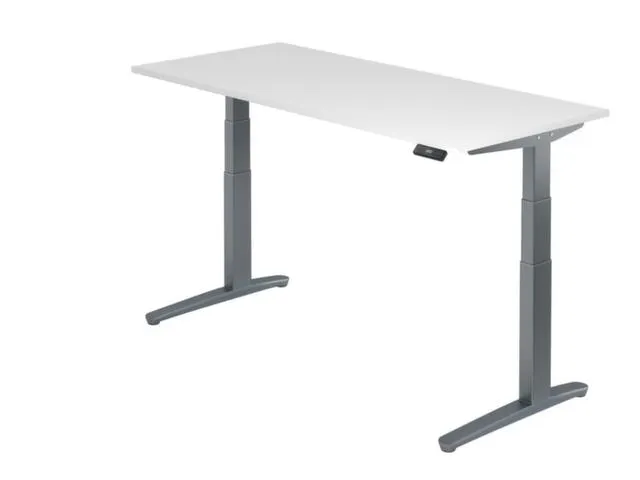 Elektrisch in hgte vst. zit-sta-bureau,HxBxD 650-1290x1800x800mm