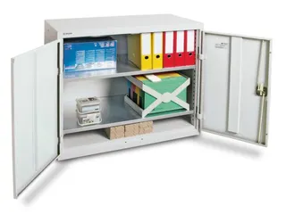 Kast Met Openslaande Deuren 900x1000x500mm 2legborden Staal - 2
