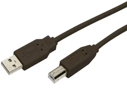 USB 2.0 kabel A/B 1,8m MRCS101 zwart