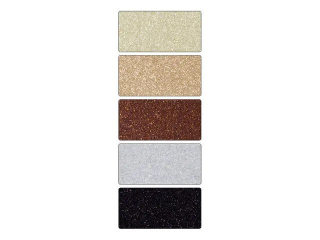 Glitterkarton Folia 50x70cm 300gr 5 vel classic assorti